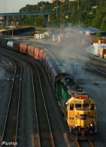 Southbound BNSF Yard Job Train